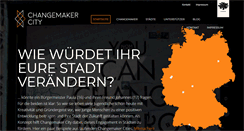 Desktop Screenshot of changemakercity.de